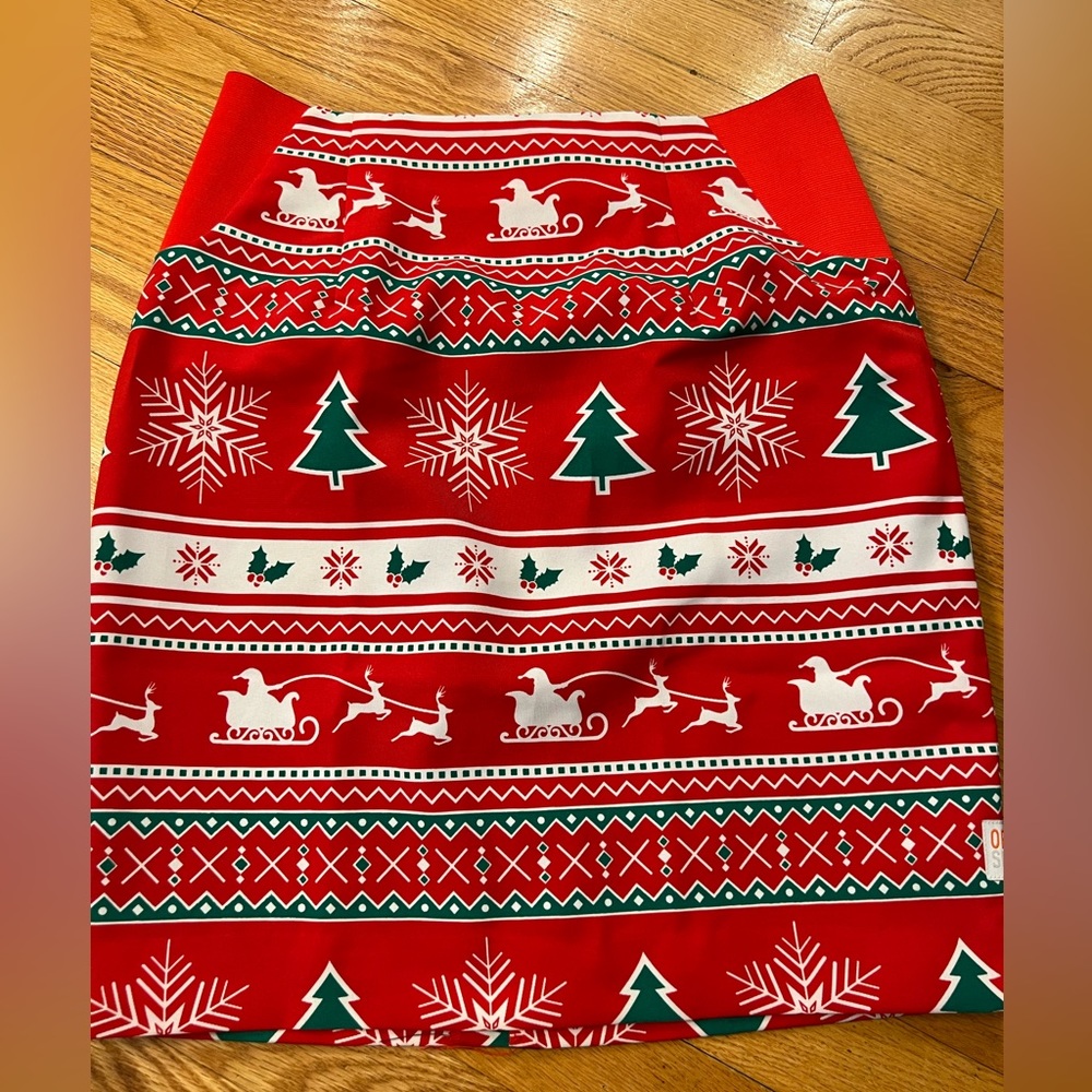 - Christmas oppo suits skirt